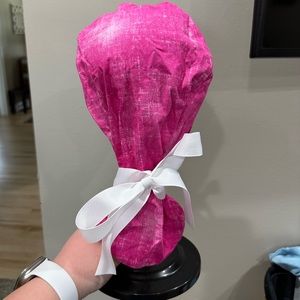 Pink Scrub Cap